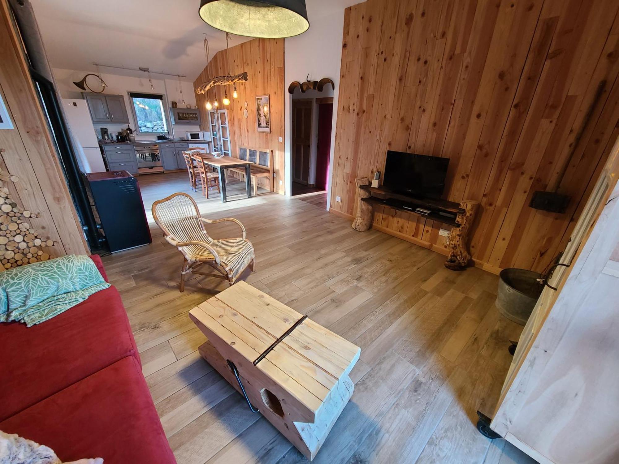 Gites La Boletiere Saint-Étienne-du-Valdonnez Kamer foto