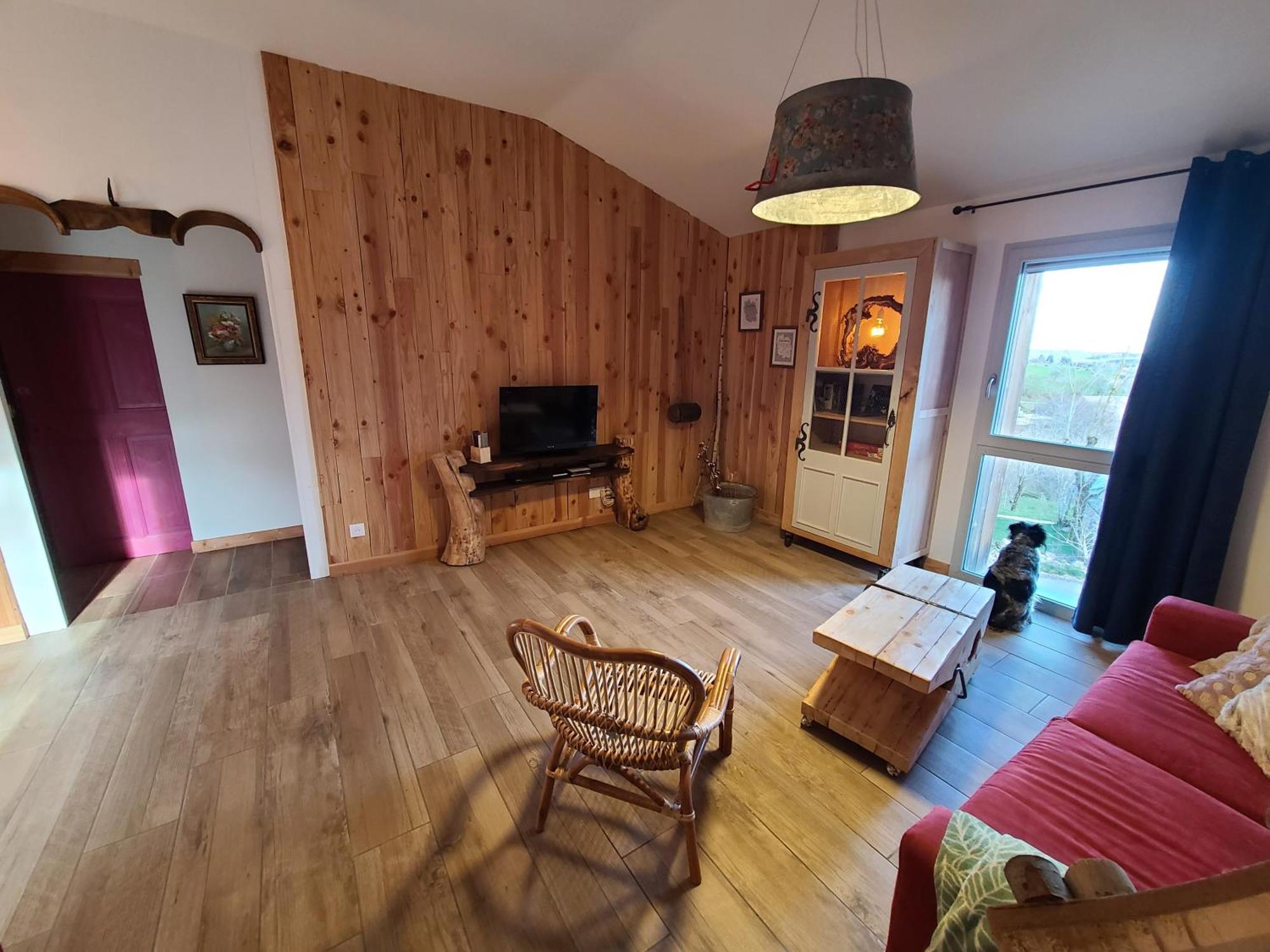 Gites La Boletiere Saint-Étienne-du-Valdonnez Kamer foto